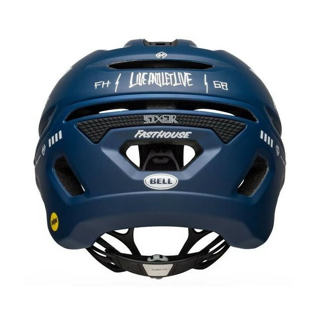 Casque Bell Sixer MIPS Bleu/White FH 3 Casque Bell Sixer MIPS Bleu/White FH – Image 3