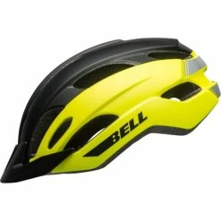 Casque Bell Trace Noir Mat/Jaune Fluo 7 Casque Bell Trace Noir Mat/Jaune Fluo -VTT Remise casque bell trace noir mat jaune fluo 2