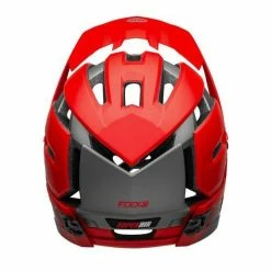 Casque Intégral Bell Super Air R MIPS Rouge/Gris -VTT Remise casque integral bell super air r mips rouge gris 2