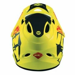 Casque Intégral Kenny Downhill Graphic Jaune Fluo -VTT Remise casque integral kenny downhill graphic jaune fluo 2