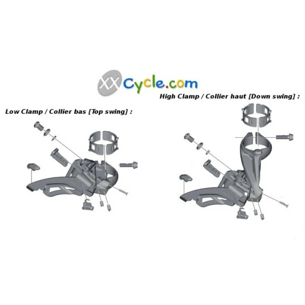 Dérailleur Avant Shimano Deore XT FD-M8025-E - Top Swing 2 Dérailleur Avant Shimano Deore XT FD-M8025-E - Top Swing – Image 2