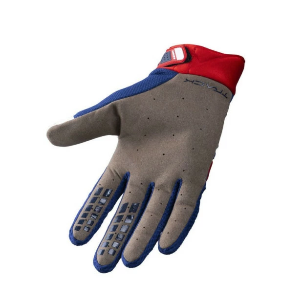 Gants VTT Kenny Track Bleu Marine/Rouge 2 Gants VTT Kenny Track Bleu Marine/Rouge – Image 2