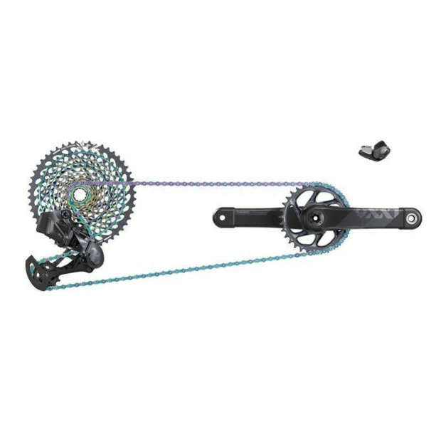 Groupe SRAM XX1 Eagle AXS DUB - Manivelles 170 Mm 1 Groupe SRAM XX1 Eagle AXS DUB - Manivelles 170 Mm