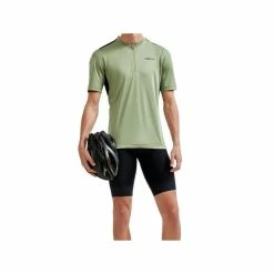 Maillot Homme Craft Ofroad Core - Vert / Noir -VTT Remise maillot homme craft ofroad core vert noir 3