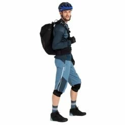 Maillot VTT Manches Longues Vaude Moab LS VI Bleu Gris -VTT Remise maillot vtt manches longues vaude moab ls vi bleu gris 3