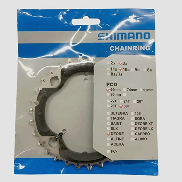 Plateau Intermédiaire Shimano Deore FC-M6000 - 30 Dents 1 Plateau Intermédiaire Shimano Deore FC-M6000 - 30 Dents