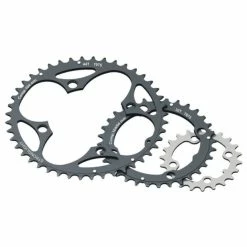 Plateau Stronglight VTT Sram Type 7075-T6 104 Mm 10 V Extérieur Double - Noir