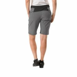 Short Femme Avec Insert Vaude Tremalzo II Noir -VTT Remise short femme avec insert vaude tremalzo ii noir 3
