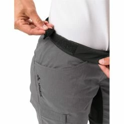 Short Femme Avec Insert Vaude Tremalzo II Noir -VTT Remise short femme avec insert vaude tremalzo ii noir 4