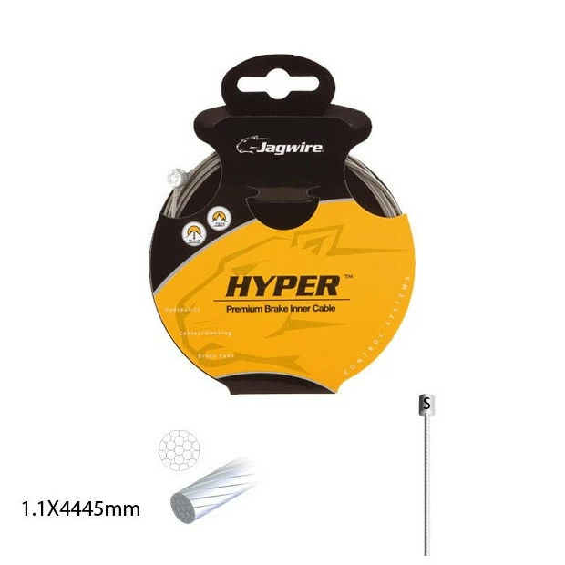 Cable Tandem Jagwire 1.1X4445mm - Shimano/SRAM 1 Cable Tandem Jagwire 1.1X4445mm - Shimano/SRAM