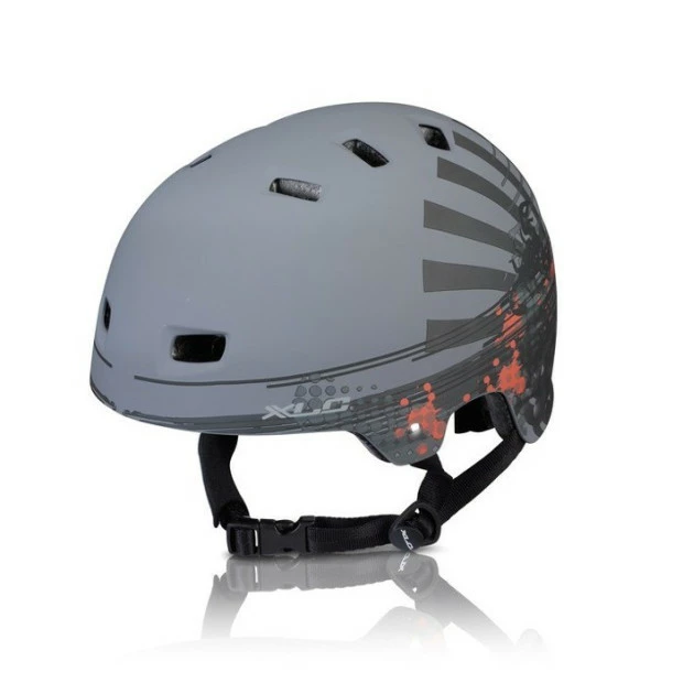 Casque Vélo XLC Urban BH-C22 - Noir Mat Grunge 1 Casque Vélo XLC Urban BH-C22 - Noir Mat Grunge