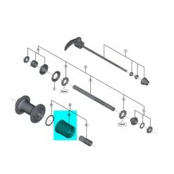 Corps Roue Libre Shimano FH-T4000 8/9/10 Vitesses - Y31G98020