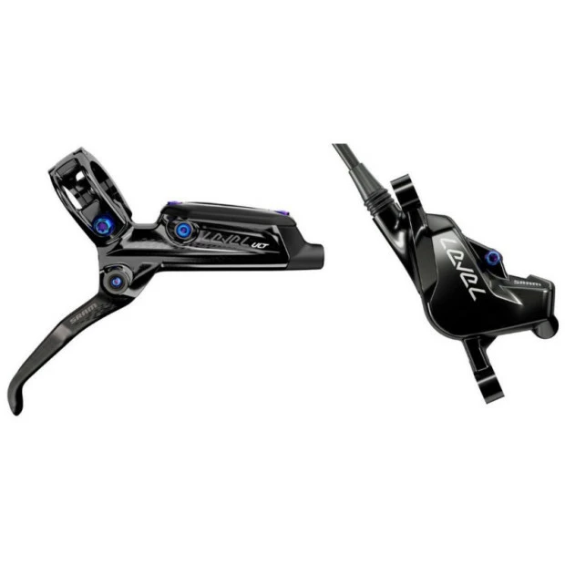 Frein à Disque Hydraulique Arrière SRAM Level Ultimate Noir/Arc-en-Ciel 1 Frein à Disque Hydraulique Arrière SRAM Level Ultimate Noir/Arc-en-Ciel