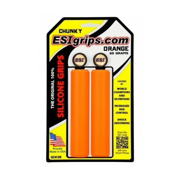 ESI Grips Grips ESI Chunky - Orange 1 ESI Grips Grips ESI Chunky - Orange