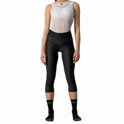 Corsaire Vélo Femme Mi-saison Castelli Sleeker Mid Knicker 2022 Noir XS