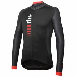 Maillot Vélo Manches Longues Zerorh+ Primo 2021 Noir XXL