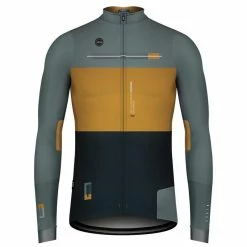 Maillot Vélo Manches Longues Gobik Cobble Conquer 2022 Bleu XXL
