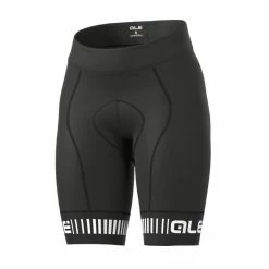 Ale-cycling Cuissard Vélo Court Femme Sans Bretelles Alé Cycling Strada 2021 Noir L