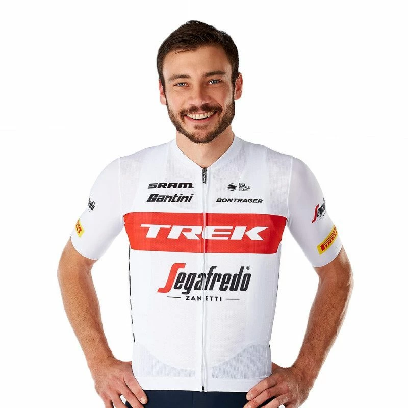 Maillot Vélo Manches Courtes Santini équipe Trek Segafredo 2022 M Blanc 1 Maillot Vélo Manches Courtes Santini équipe Trek Segafredo 2022 M Blanc