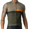 Maillot Vélo Manches Courtes Castelli A Blocco 2022 S Vert