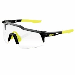 Lunettes Vélo Photochromiques 100% Speedcraft SL Gloss Black Noir