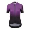 Maillot Vélo Manches Courtes Femme Assos Dyora RS Aero SS Venus Violet M Violet