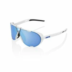 Lunettes Vélo 100% Westcraft Soft Tact White Blanc