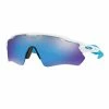 Lunettes Vélo Oakley Radar EV XS Path Polished White Sapphire Prizm