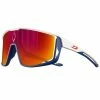 Lunettes Vélo Julbo Fury JO Paris 24 Bleu Blanc Rouge - Spectron 3 Rouge Blanc