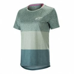 ALPINESTARS Maillot VTT Femme Manches Courtes Stella Alps 8.0 L Bleu