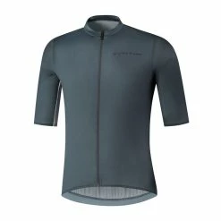 Maillot Vélo Route Manches Courtes Shimano S Phyre Leggera Gris