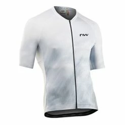 Maillot Vélo Manches Courtes Northwave Air Jersey Blanc XXL