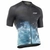 Maillot Vélo Manches Courtes Northwave Water Jersey Noir XL