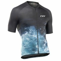 Maillot Vélo Manches Courtes Northwave Water Jersey Noir XL