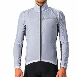 Veste Vélo Coupe-vent Castelli Squadra Stretch Jacket 2022 S Jaune S Jaune