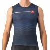 Maillot Vélo Sans Manche Castelli Insider Sleeveless 2023 M Bleu Foncé