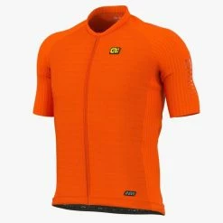Ale-cycling Maillot Vélo Manches Courtes Alé Cycling Silver Cooling 2021 XL Orange XL Orange