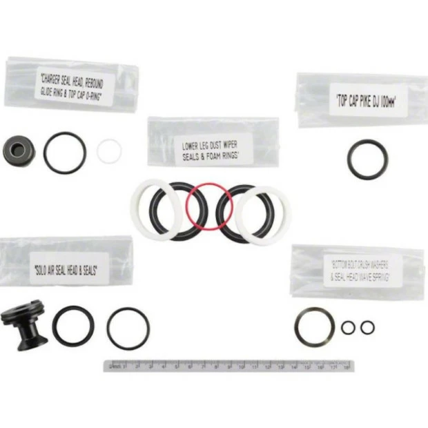 Kit De Joints De Fourche RockShox Pike/Pike DJ Solo Air 1 Kit De Joints De Fourche RockShox Pike/Pike DJ Solo Air