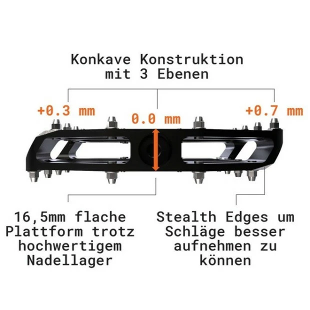 Pédales Plates Tatze MC-Air Axe Cr-Mo 3 Pédales Plates Tatze MC-Air Axe Cr-Mo – Image 3