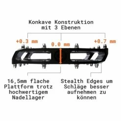 Pédales Plates Tatze MC-Air Axe Titane -VTT Remise pedales plates tatze mc air axe titane 2