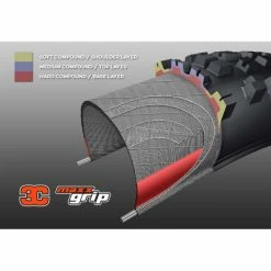 Pneu Maxxis Minion DHF - 24x2.40 - Tringle Rigide - 3C Grip -VTT Remise pneu maxxis minion dhf 24x240 tringle rigide 3c grip 2