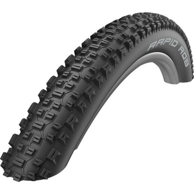 Pneu Schwalbe Rapid Rob HS425 27.5" - 57-584 (27.5x2.25) - Noir-Blanc 1 Pneu Schwalbe Rapid Rob HS425 27.5" - 57-584 (27.5x2.25) - Noir-Blanc