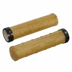 Poignées Supacaz Grizips Bling Lock-on - Or