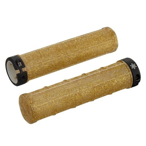 Poignées Supacaz Grizips Bling Lock-on - Or 1 Poignées Supacaz Grizips Bling Lock-on - Or