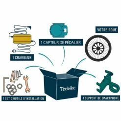 Roue Avant Avec Moteur Electrique Intégré Teebike 20" Reconditionnée -VTT Remise roue avant avec moteur electrique integre teebike 20 reconditionnee 4